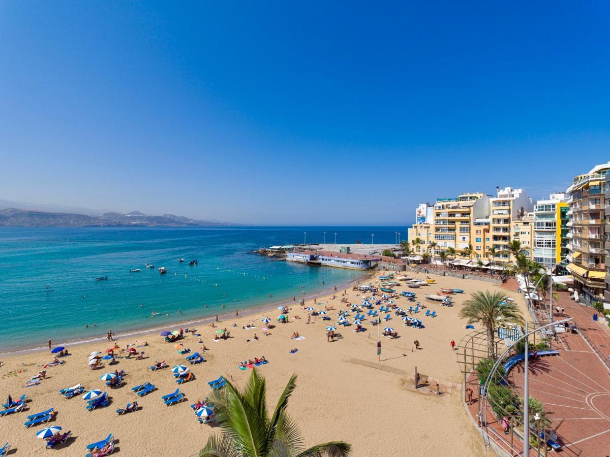 2 Bedrooms & Spectacular Views In Best Part Of Las Canteras Las Palmas de Gran Canaria Kültér fotó